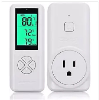 DIGITEN Wireless Thermostat, Temperature Controller Outlet Remote Control Built