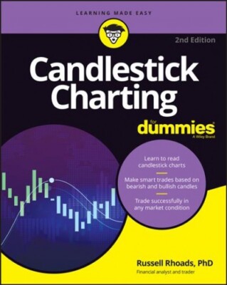 Candlestick Charting for Dummies, Paperback by Rhoads, Russell, Like New Used...