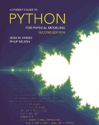 Philip Nelson Jesse M.  A Student's Guide to Python for Physical Mo (Paperback)