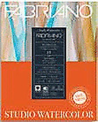 Block Watercolour Satin 22, 9x30, 5 CM 200 Gr 20 Sheets Grain Satin Fabri