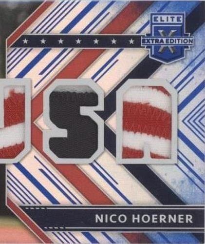 2018 Panini Elite Extra Edition - Nico Hoerner #USAM-NH