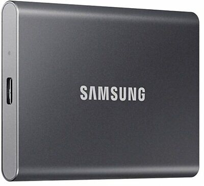 Samsung Portable SSD T7 1.0TB Gray External USB 3.2 MU-PC1T0T Solid State Drive
