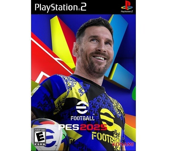 Efootball Pes 2025 | PS2 | Physical DVD | READ THE