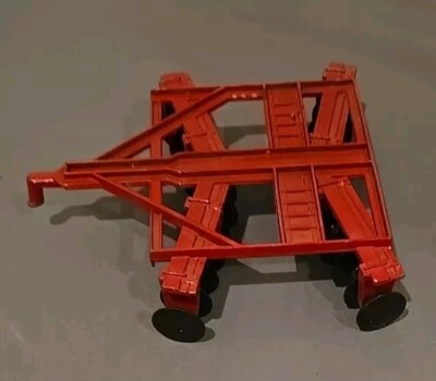 Ertl / FARM TOY Disc Grader #78 Tractor Implement Red 4 1/4 in long Diecast USA