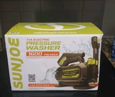 Electric Pressure Washer W/ Foam Cannon & Spray Nozzle 11Amp Easy Carry Handle