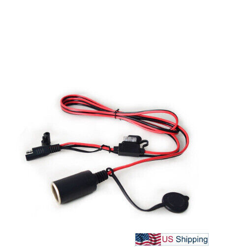 Charger Socket To Sae Quick Adapter Extension Cable Wire
