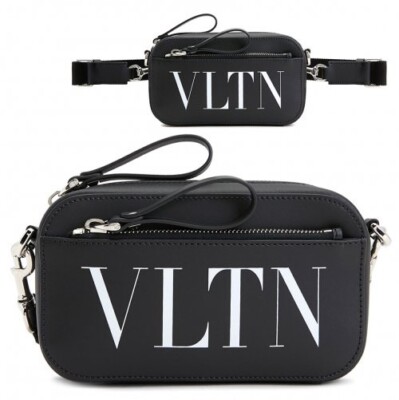VALENTINO GARAVANI Black Small Vltn Cross Body Bag eBay