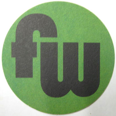 FW FUNKWERKS, ENJOY Beer COASTER, Mat,, Funkwerks, Fort Collins, COLORADO 2010