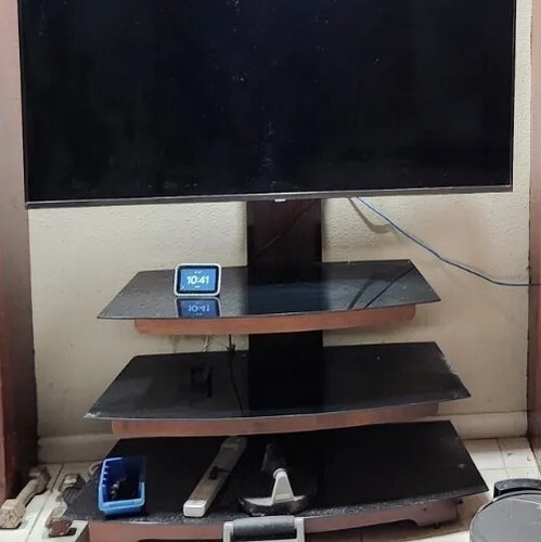 Mount Glass Shelves Lcd Led Fits Tv's 45"+