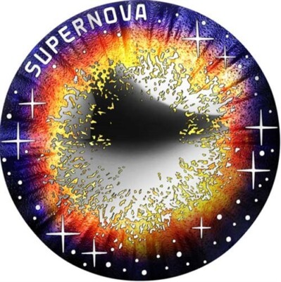 20 Euro Supernova Serie Die Schönheit des Universums - Österreich 2024 Silber PP