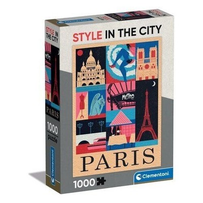 Clementoni Puzzle 39843 Style In The City Paris