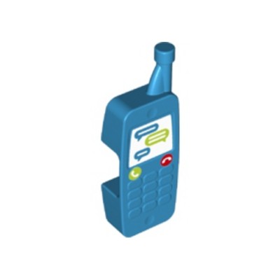 LEGO - Duplo Utensil Telephone, Mobile with Keypad and Speech Bubbles 