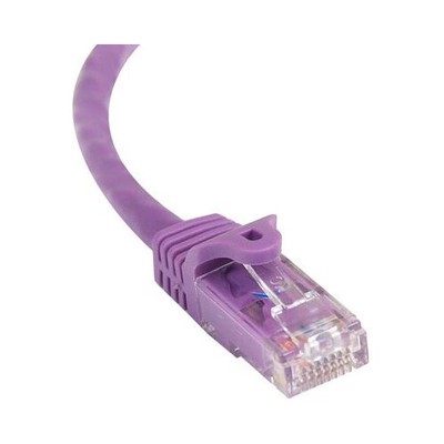 STARTECH.COM N6PATCH75PL 75FT PURPLE CAT6 ETHERNET CABLE SNAGLESS RJ45 UTP PATCH
