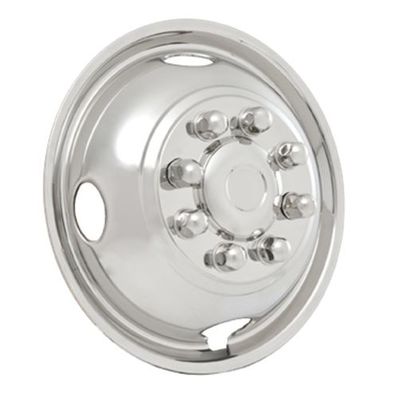 Phoenix USA GDG01F Front Wheel Simulators Dually Stainless 16'' Diameter 8-Lug