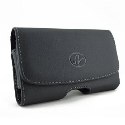 Leather Case Belt Clip Swivel Holster Loops Cover Pouch Carry for Cell Phones