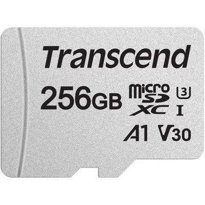 256GB Memory Card Transcend High Speed MicroSD Class A1 U3 for Cell Phones