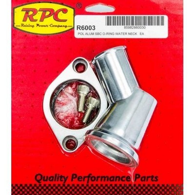 Racing Power R6003 Aluminum 45 Deg Water Neck For 1966-1975 Chevy V8 NEW