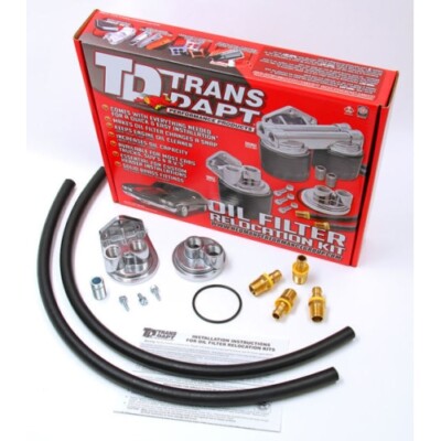 Transdapt 1122 Single Oil Filter Relocation System NEW