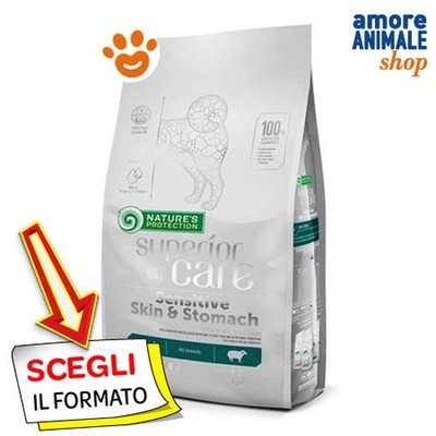 Natures Protection Superior Care Sensitive Piel & Estómago Con Cordero 1,5/10 KG