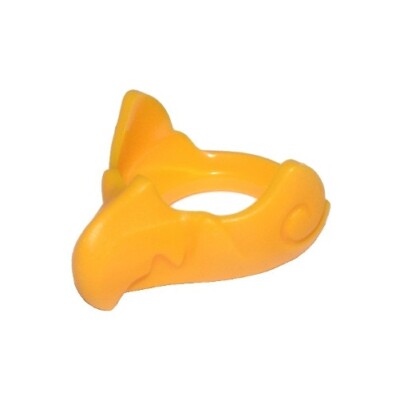 LEGO - Minifig, Body Wear - Bird Beak - Bright Light Orange