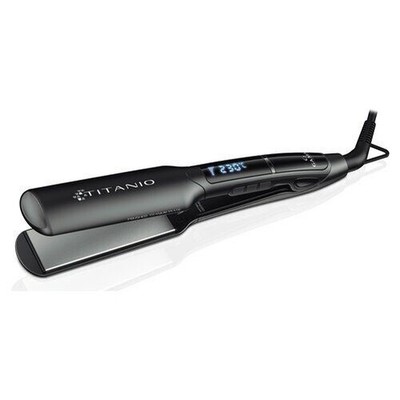Hair Straightener Ga Ma GI3036 X WIDE Digital Titanium 4D Black
