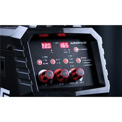 UNIMIG VIPER Multi 165 Mig Tig Stick Welder +Torch, Gas Gasless Synergic U11006K
