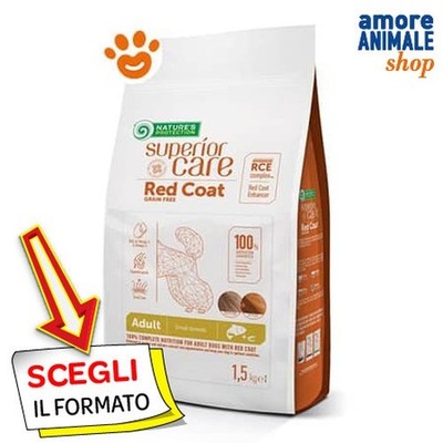 Natures Protection Superior Care Manti Rojo Adult Small Razas De Salmón 1,5 /