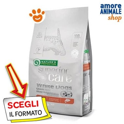 Natures Protection Dog Superior Care Manti Blancos Adulto Al Salmón 1,5/10 Kg