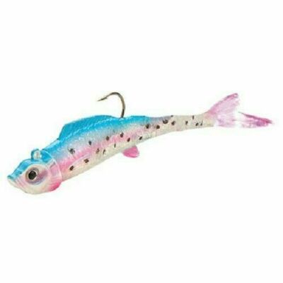 Northland Tackle Mimic Minnow, маленькая приманка для жарки, 1/32 унции — светящийся цвет радуги — НОВИНКА!