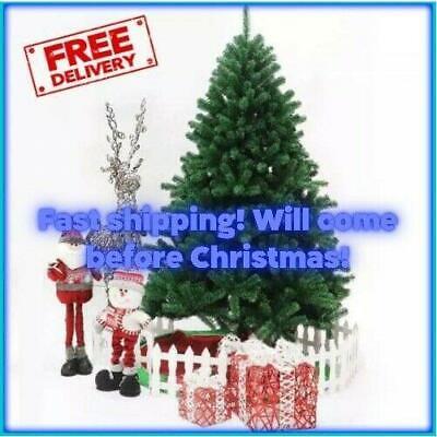 5FT Christmas Tree Artificial Holiday Faux-Pine Xmas PVC Trees Home W/ Stand NEW