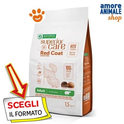 Natures Protection Superior Care Manti Rojo Adult Small Con Cordero 1,5/10 KG