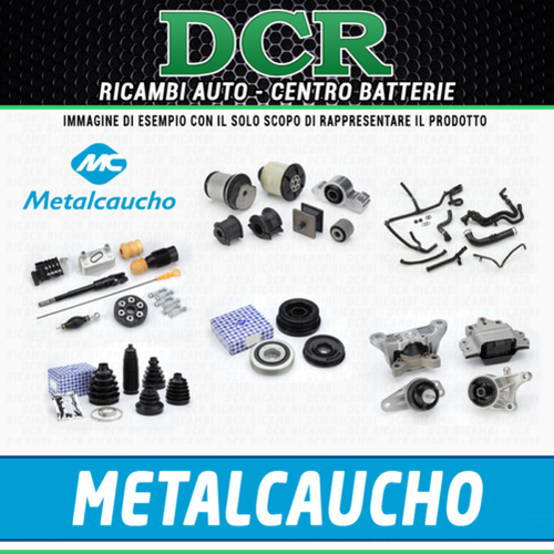 Bumper pad Suspension Metalcaucho 04298 AUDI SEAT SKODA VW