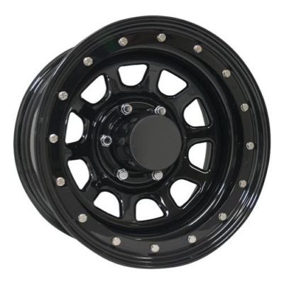 252-6181 252 Series Street Lock 16x10 Wheel 8x6.5 Bp Gloss Black
