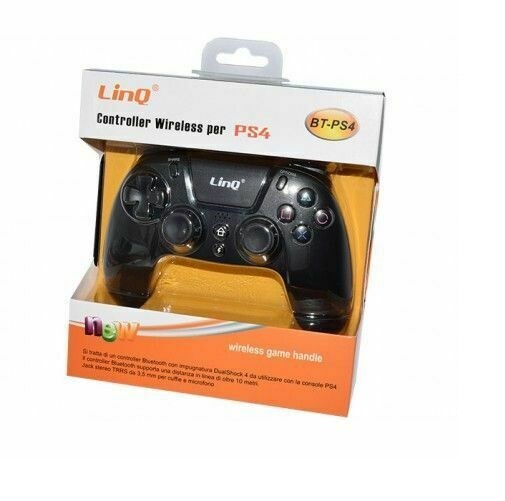 Joypad Controller Wireless Gamepad Bluetooth Per Sony Ps4 Linq bt-ps4