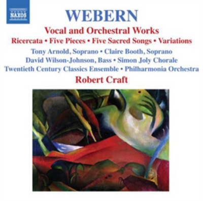 Anton Webern Anton Webern: Vocal and Orchestral Works (CD) Album (UK IMPORT)