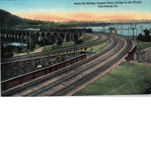 Rockville Bridge Longest Stone Bridge In The World Harrisburg Pa