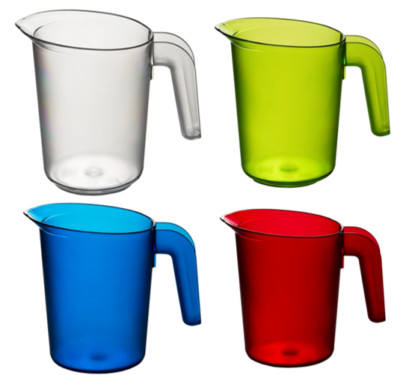 Roltex Small 500ml Frosted Water Jug Pitcher High Quality Polycarbonate Plastic