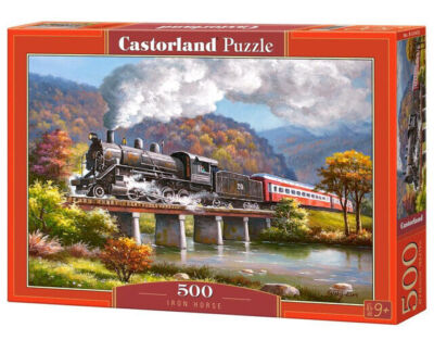 Puzzle 500 elementów. Żelazny koń