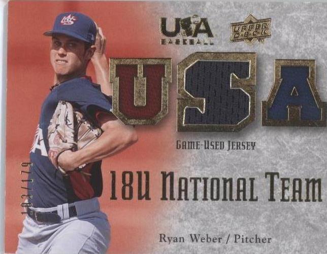 2008 Upper Deck USA Baseball Teams - Ryan Weber #18U-RW