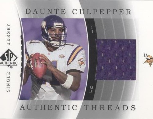 2003 SP Authentic Daunte Culpepper #JC-CU