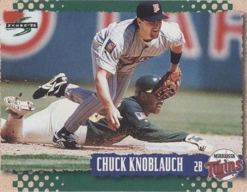 1995 Score - Chuck Knoblauch #431