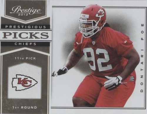 2012 Playoff Prestige Dontari Poe #39