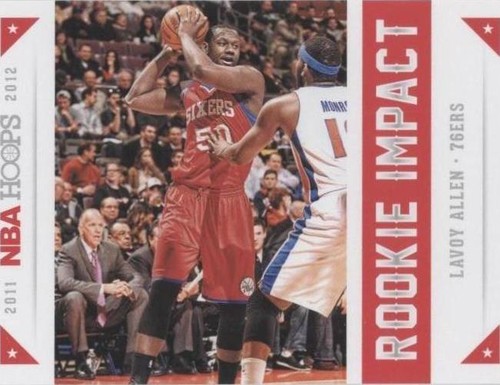 2012-13 NBA Hoops - Lavoy Allen #28