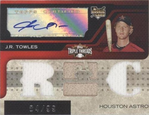 2008 Topps Triple Threads - J.R. Towles #151