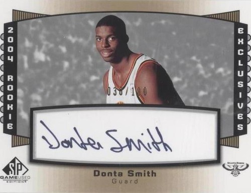 2004-05 SP Game Used - Donta Smith #RE15