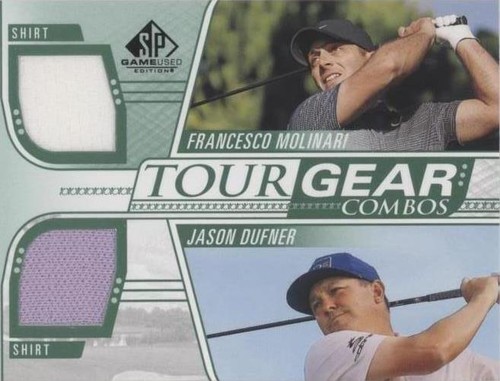 2021 SP Game Used - Francesco Molinari Jason Dufner #TG2-MD