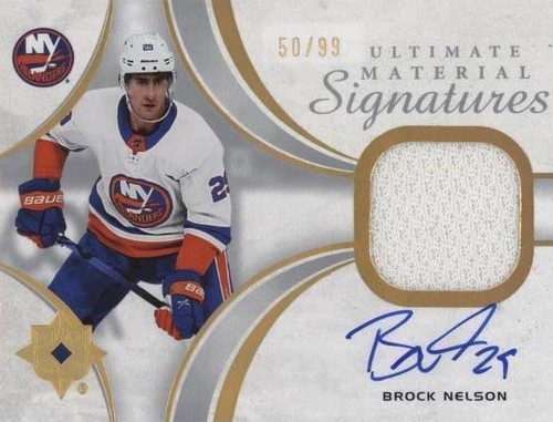 2021-22 Upper Deck Ultimate Collection - Brock Nelson #UMS-BN