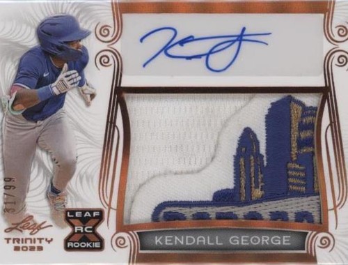 2023 Leaf Trinity - Kendall George #PA-KG1