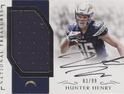 2016 Panini National Treasures Hunter Henry #RMS-HH