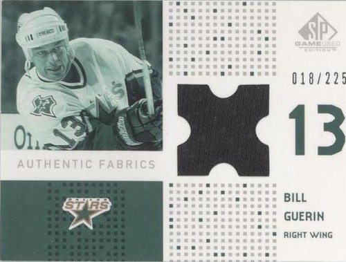 2002-03 SP Game Used - Bill Guerin #AF-GU